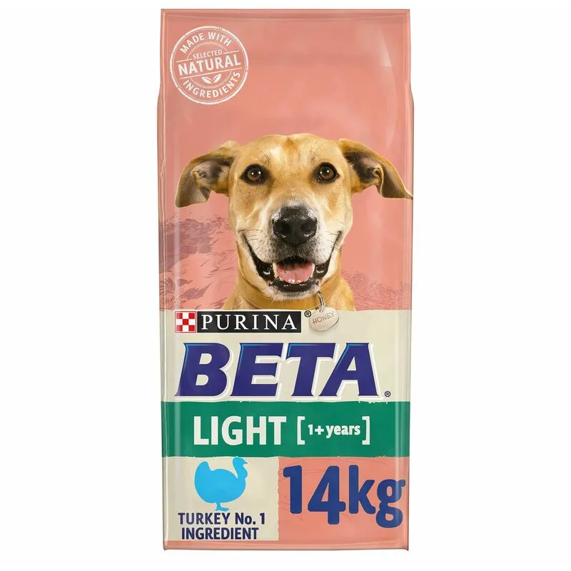 Betaﾮ Adult Light Dry Dog Food with Turkey 14kg - 13337