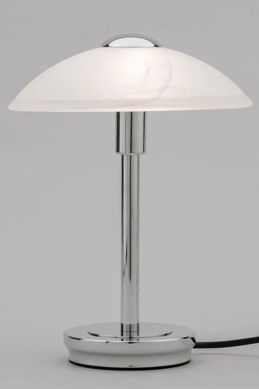 Bhs Lighting Archie Touch Sensitive Table Lamp in Metallic Silver - Metallic Silver