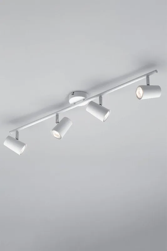 Bhs Lighting Barley Spotlight Bar Ceiling Light in White White