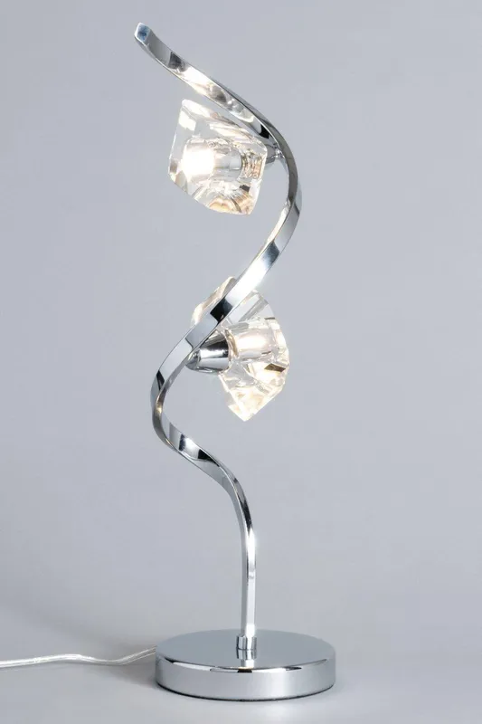 Bhs Lighting Bella Table Lamp in Silver Silver