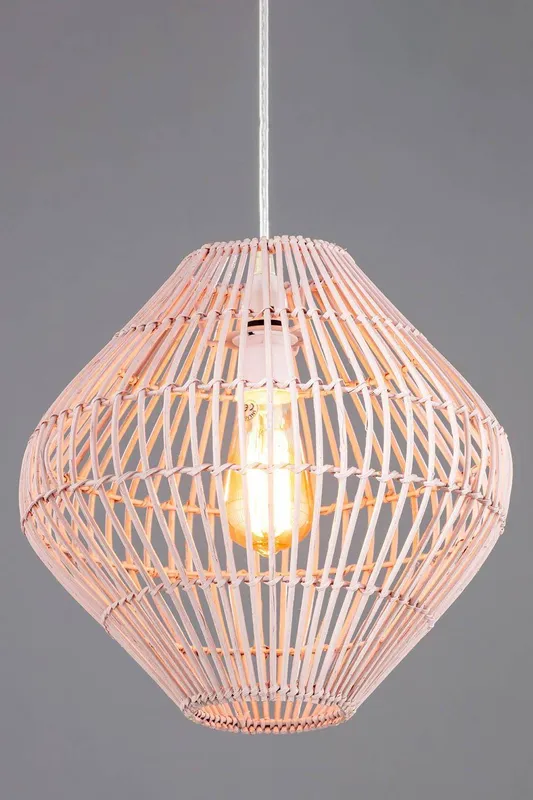 Bhs Lighting Unisex Bobbin Easy Fit Light Shade in Pink Pink female