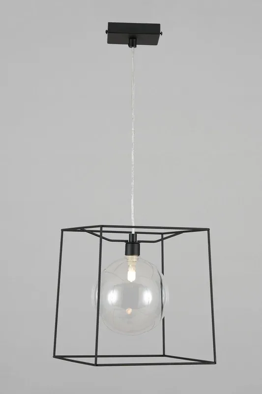 Bhs Lighting Bodhi Pendant Ceiling Light in Black Black