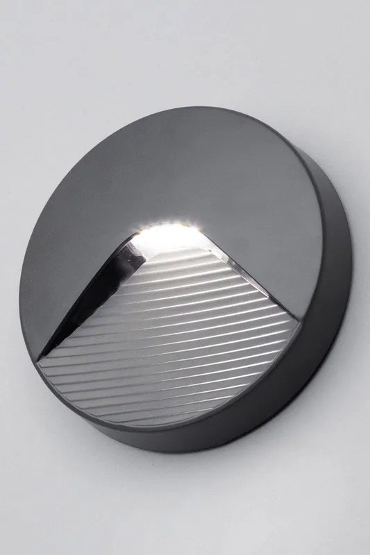 Bhs Lighting Burray Outdoor Wall Light in Black - Black