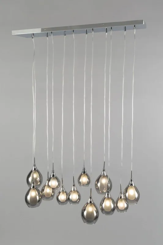 Bhs Lighting Carmella Ceiling Pendant Light in Silver Silver