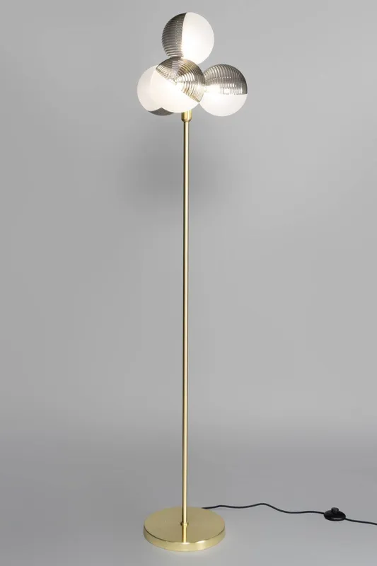 Bhs Lighting Emile Floor Lamp in Gold - Gold