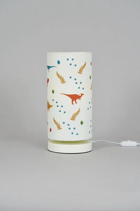 Bhs Lighting Unisex Glow Dinosaur Table Lamp in White White female