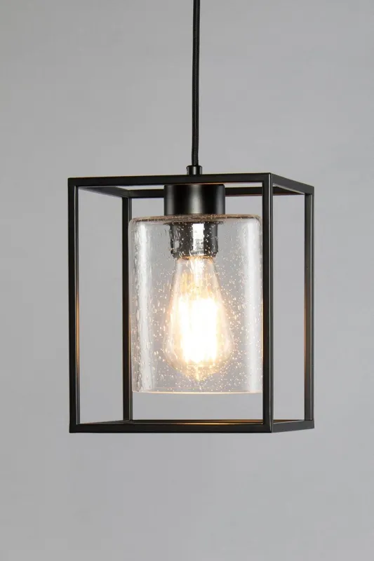 Bhs Lighting Hardy Ceiling Pendant Light in Black Black