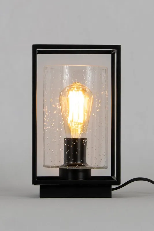 Bhs Lighting Hardy Table Lamp in Black - Black