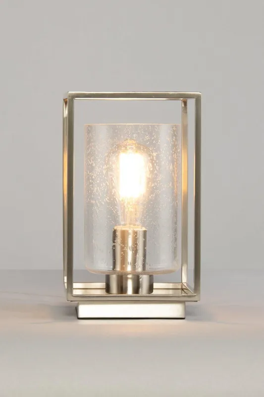 Bhs Lighting Hardy Table Lamp in Silver - Silver