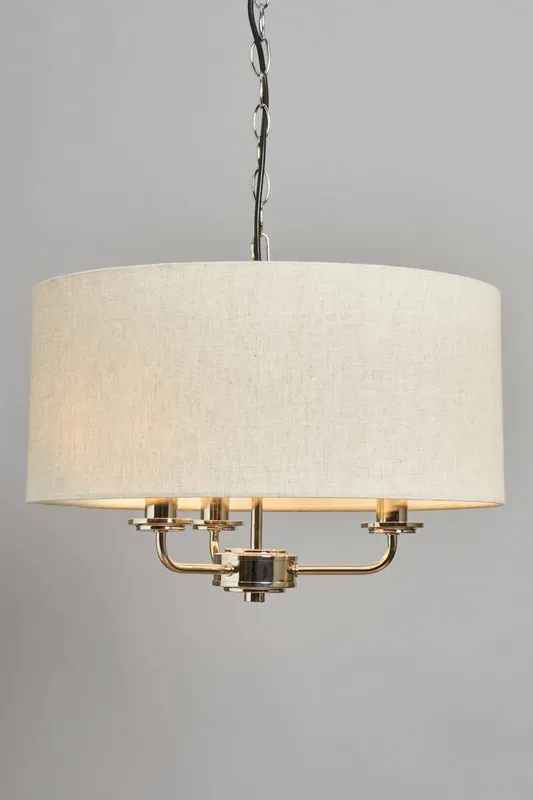 Bhs Lighting Henry Pendant Ceiling Light in Silver - Silver