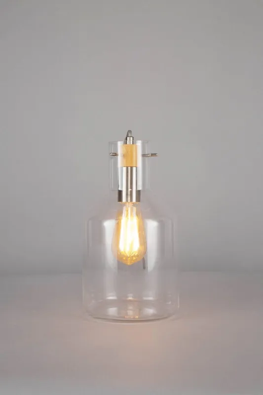 Bhs Lighting Unisex Holly Table Lamp in Clear Clear female