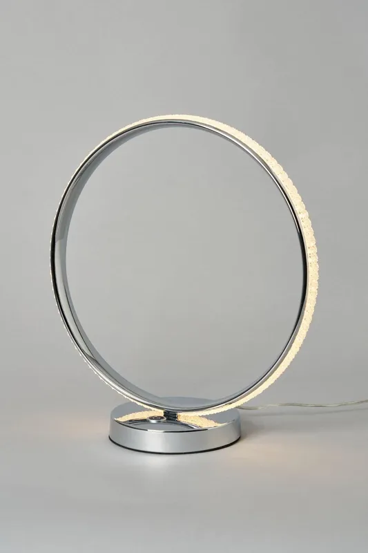 Bhs Lighting Lena Table Lamp in Silver Silver