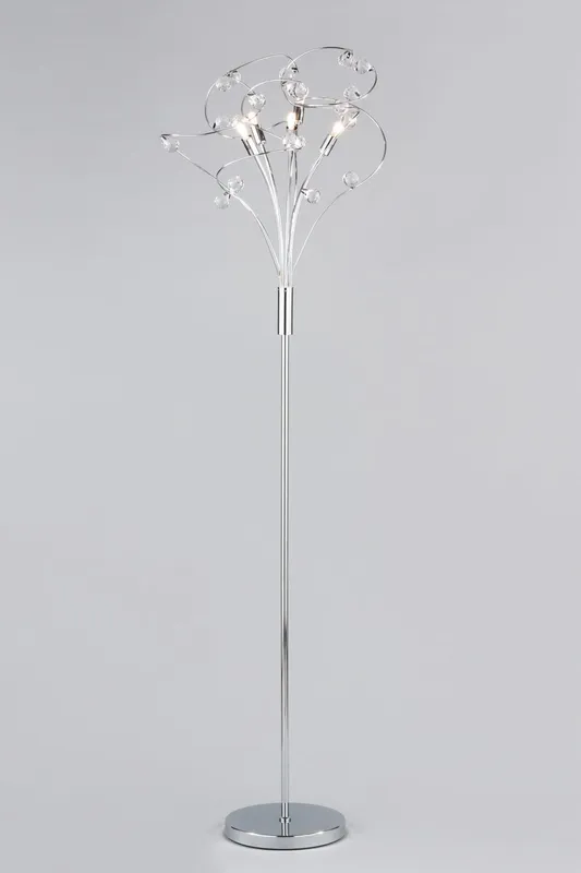 Bhs Lila Chrome Floor Lamp