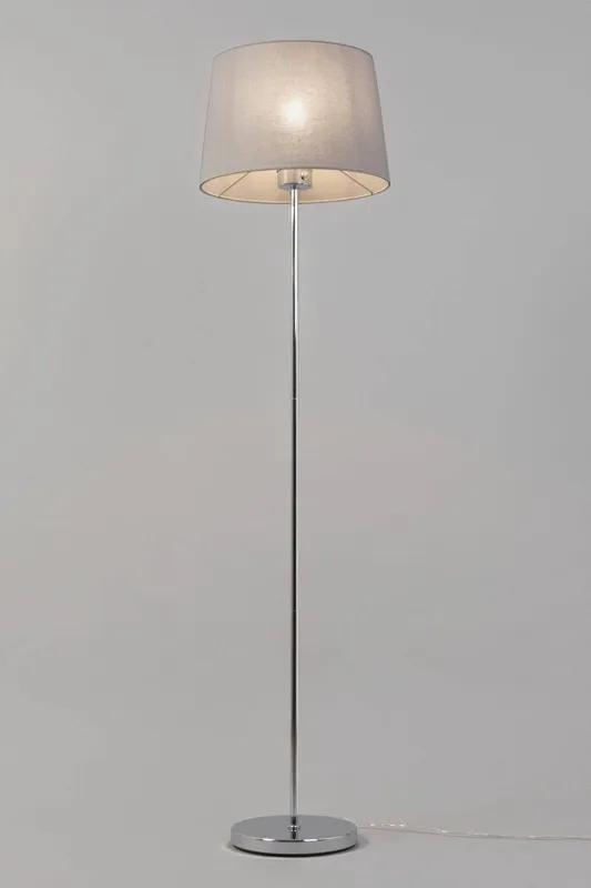 Bhs Lighting Mira Touch Floor Lamp in Silver Silver