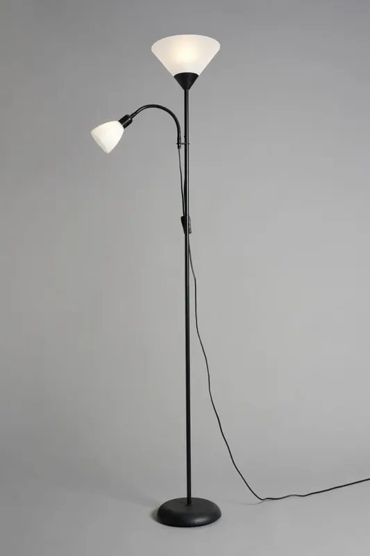 Bhs Lighting Mother & Child Floor Lamp in Black Black