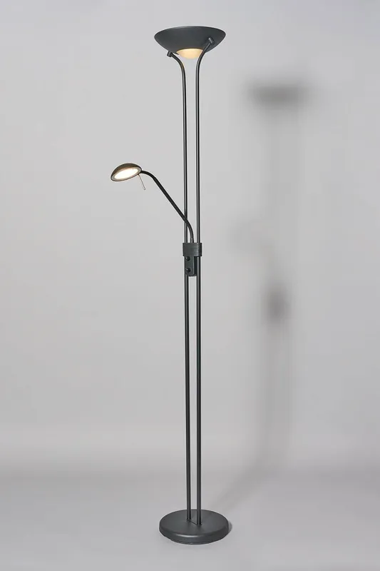 Bhs Lighting Mother & Child LED Floor Lamp in Black Black