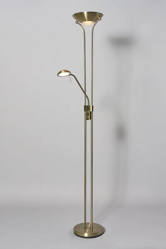 Bhs Lighting Mother & Child LED Floor Lamp in Gold - Gold
