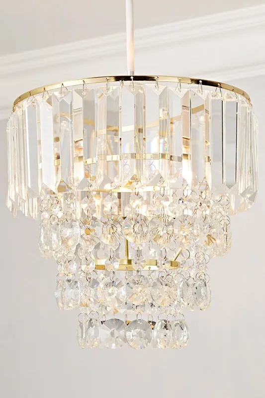 Bhs Paladina Brass Easyfit Shade