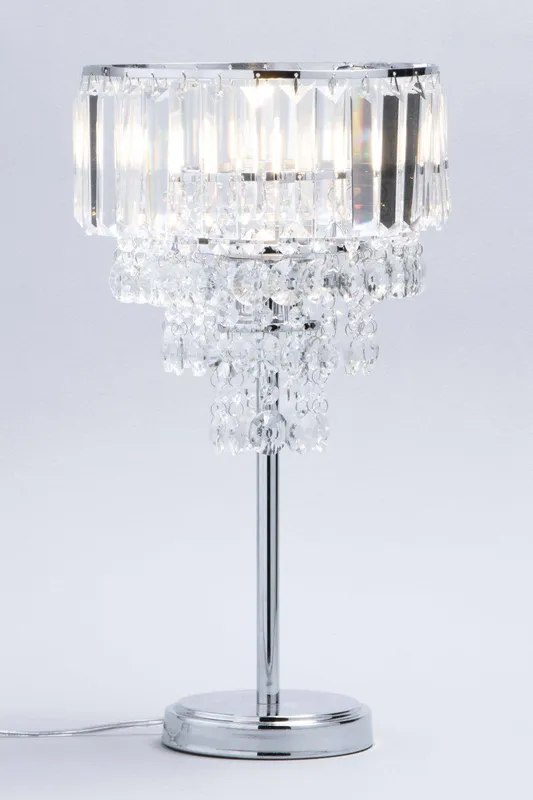 Bhs Lighting Paladina Table Lamp in Silver - Silver