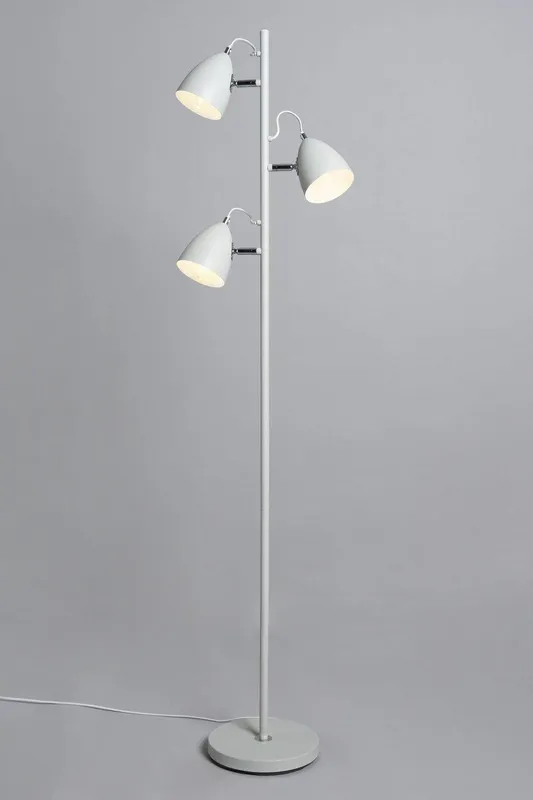 Bhs Lighting Unisex Sian Floor Lamp in Grey Grey female