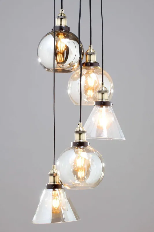 Bhs Lighting Carter Cluster Ceiling Light in Bronze Bronze