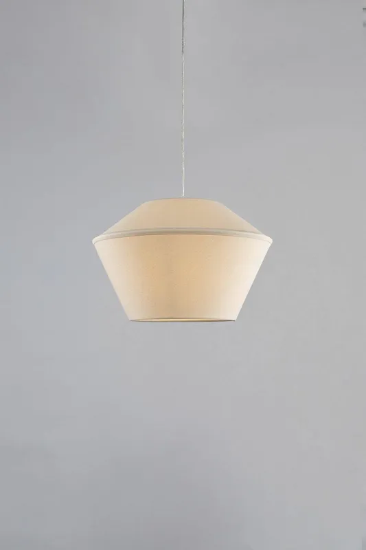 Bhs Lighting Unisex Dana Easy Fit Light Shade in Beige Beige female