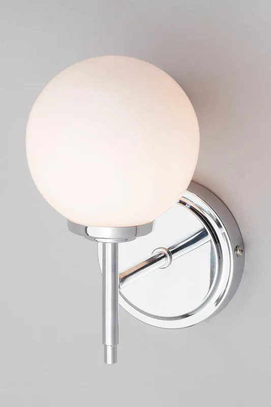 Bhs Lighting Douro Wall Light in Metallic Silver - Metallic Silver - Size: One Size