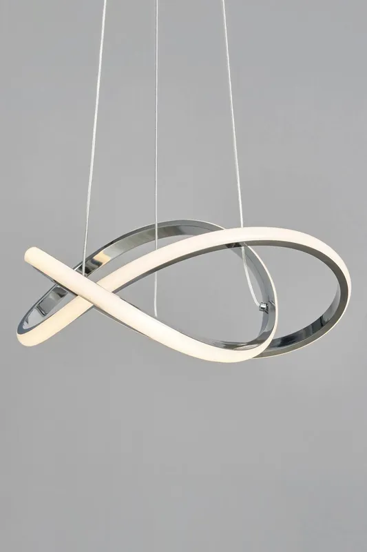 Bhs Lighting Eero Silver Pendant Ceiling Light Silver