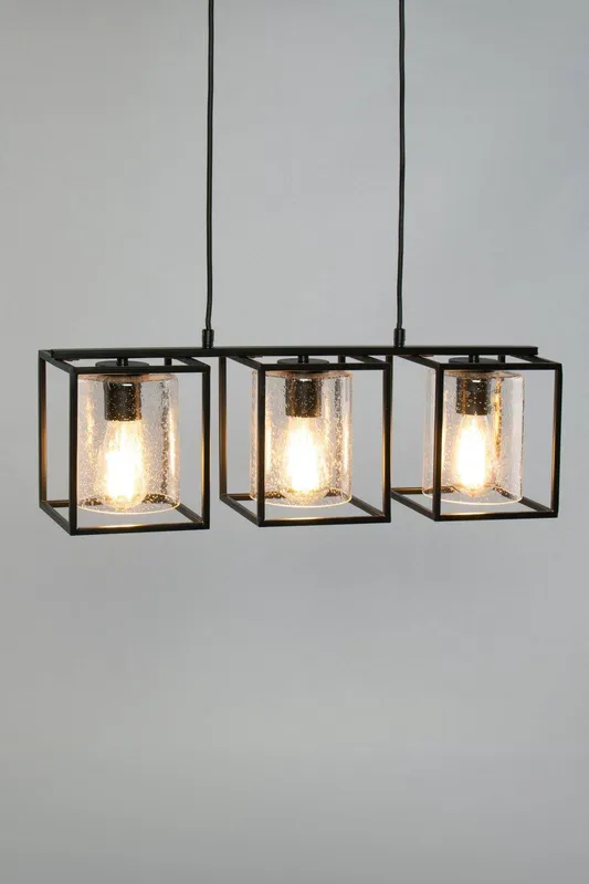 Bhs Lighting Hardy Ceiling Pendant Light in Black Black