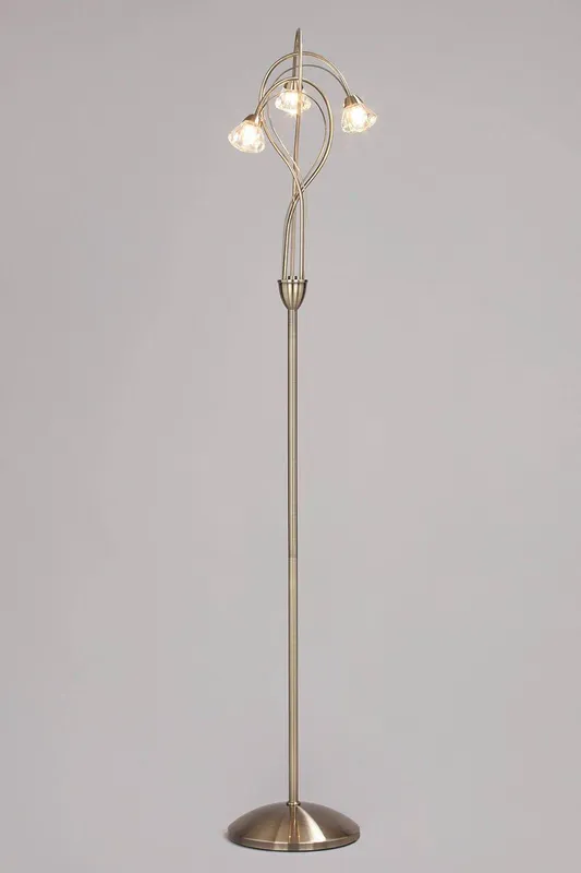 Bhs Lighting Marianne Floor Lamp in White - White