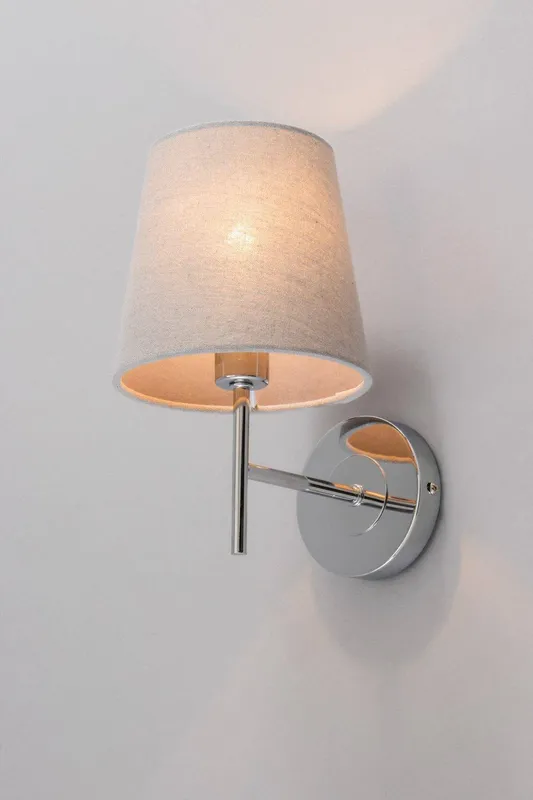 Bhs Lighting Mira Wall Light in Silver - Silver