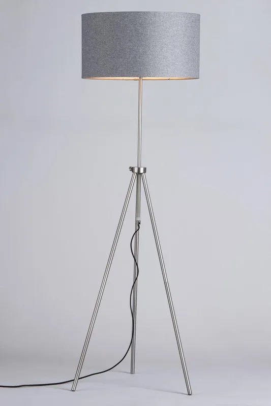 Bhs Lighting Pol Floor Lamp in Silver Silver