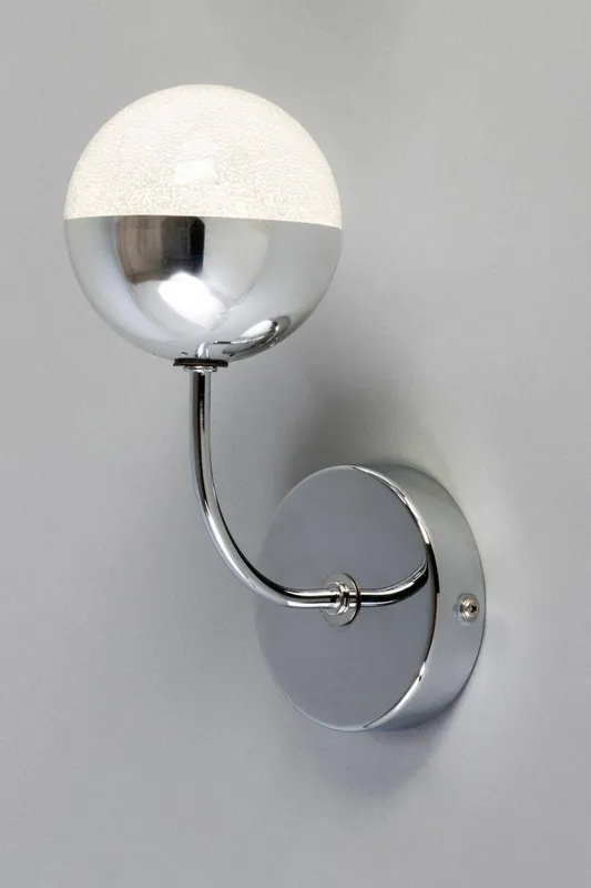 Bhs Lighting Unisex Sile Wall Light in Silver Silver female