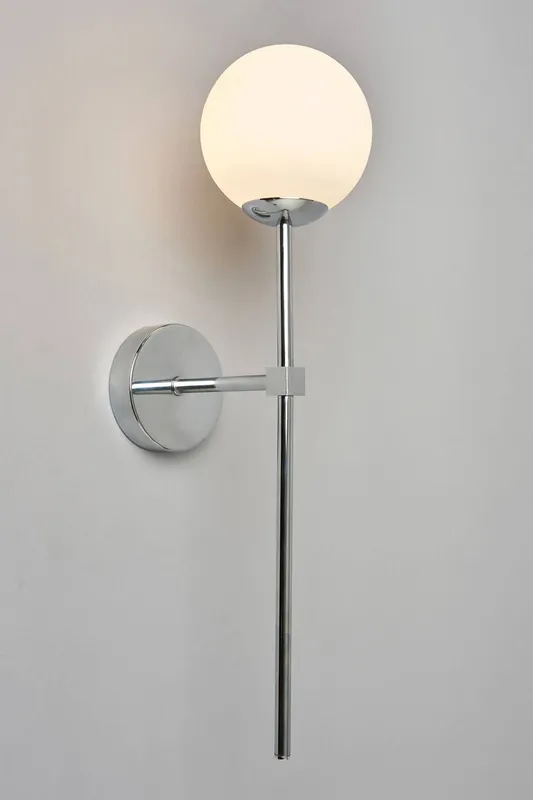 Bhs Lighting Suzie Rechargeable Wall Light in Silver - Silver
