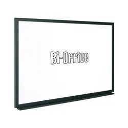 Bi-Office Black Frame Drywipe Board 600x450mm