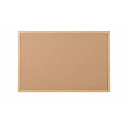 Bi-office Cork Board Oak 1800x1200mm
