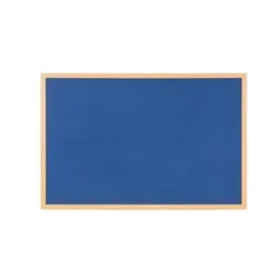 Bi-Office Earth Blue Felt Notice Board