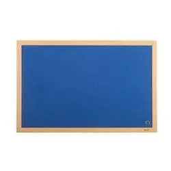 Bi-Office Earth Blue Felt Notice Board