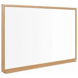 Bi-Office Earth-It drywipe 60x90cm Oak Frame Executive