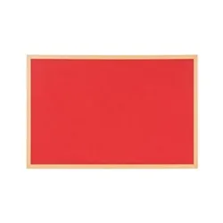 Bi-Office Earth Red Felt Notice Board E