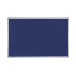 Bi-Office Felt Noticeboard 900x600mm Blue