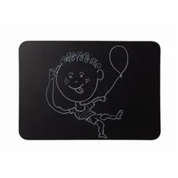 Bi-Office Frameless Laptop Chalkboard, D