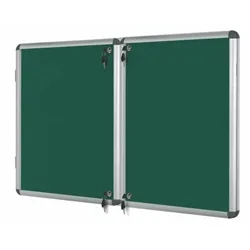 Bi-Office Indoor Top Hinged Display Case