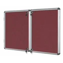 Bi-Office Indoor Top Hinged Display Case