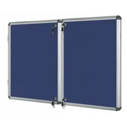 Bi-Office Indoor Top Hinged Display Case