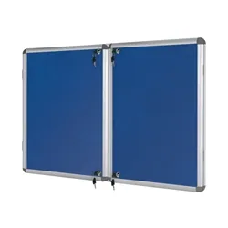 Bi-Office Lockable 1780x1180mm Internal Display Case