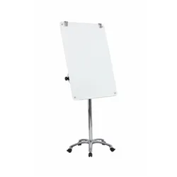 Bi-Office Magnetic Glass Mobile Easel