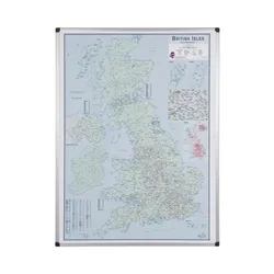Bi-Office Maya British Isles Sales Map B