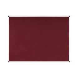 Bi-Office Noticeboard 1200x900mm Burgundy FA0533170