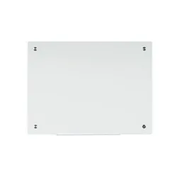 Bi-Office River Magnetic Glass Board Wh